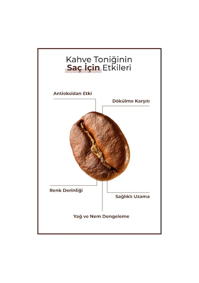 Enzym Cosmetics Doğal Dökülme Karşıtı Kahve Saç Toniği 200 ML