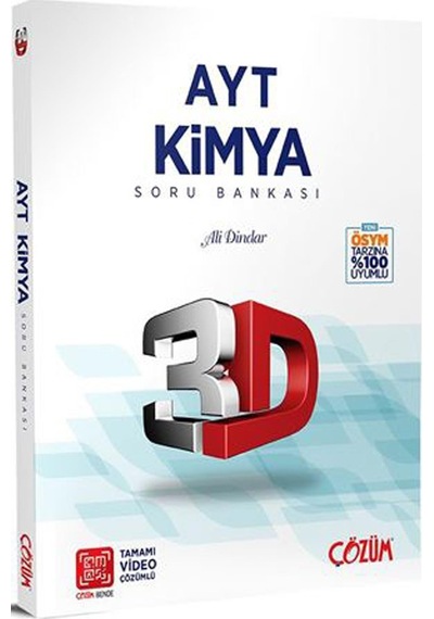 3D Yayınları Ayt Kimya Soru   Bankası