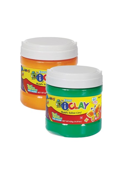 Amos Proje Hamuru-I Clay Mor 400Gr Kavanoz