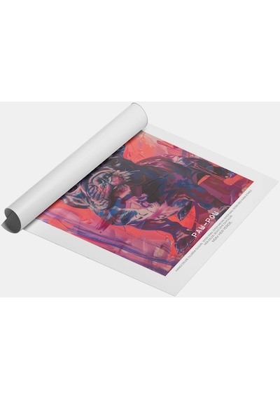 Paw-pow No:27 Art Print