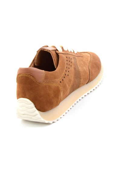 Bambi Tarçın Hakiki Deri Erkek Sneaker E01811042702