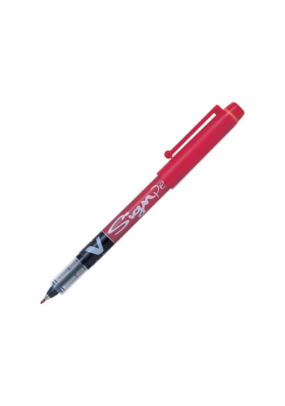 Pilot Roller Kalem Signo Pen İmza Kalemi Kırmızı Sw-vsp-r Çok Renkli