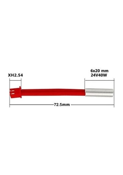 Creality Ender 3 S1 Pro Extruder Isıtıcı Fişek - 24v 40w -300 C