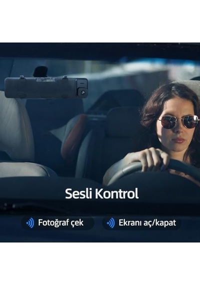 2k 1296p Wdr Wifi 135 Geniş Açı Lens Araç Kamerası