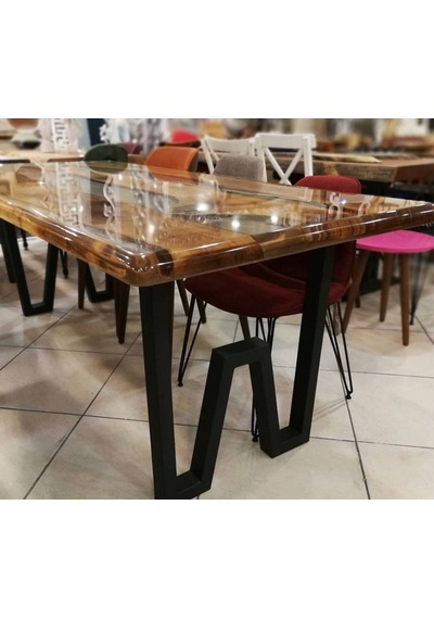 Masa Ayağı Ahşap Metal Ayak Ofis Masası Ayağı