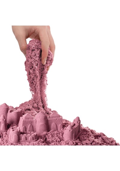 Bezos 03688 Nessiworld Aksesuarlı Pembe Kinetik Oyun Kumu 500 Gr 22
