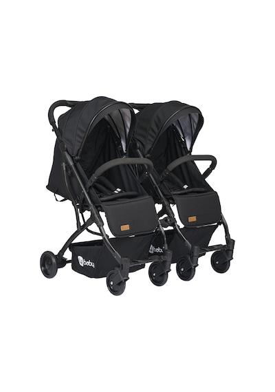 4 Baby Black İkiz Bebek Arabası Drone Sky Kabin  Sistem