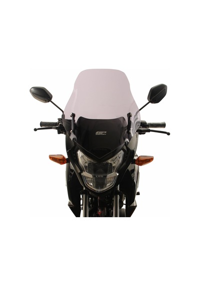 GP Kompozit Honda CB125F 2023-2024 Uyumlu Ön Cam Füme 48 cm