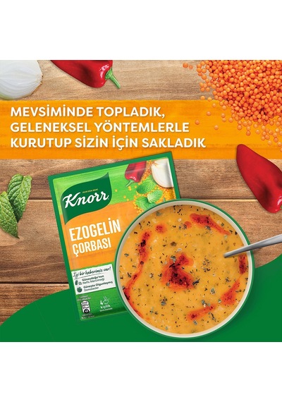 Knorr Ezogelin Çorbası 10 x 74 G