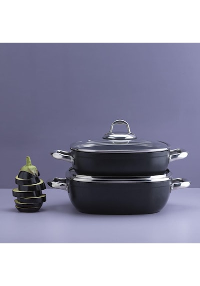 Schafer Gastronomıe 24 CM Master Granit İndüksiyon Basık Tencere