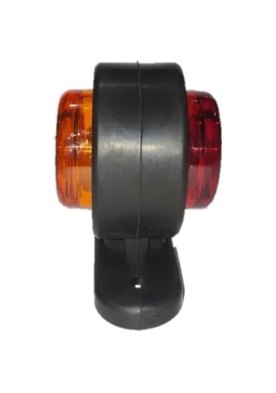 Ahmet Otomotiv Mini Takoz 12 Ledli Sarı-kırmızı Renk 12v-24v