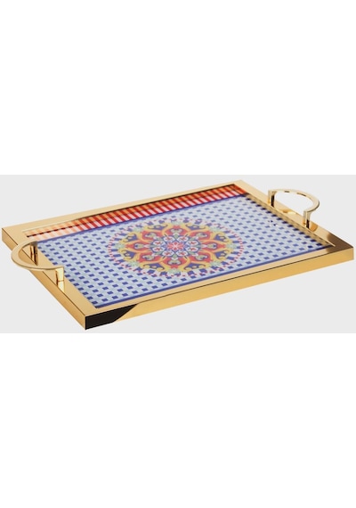 Elgstp-9307-10 Miss Betty 30x40 Cm Metalik Sunum Tepsisi 001