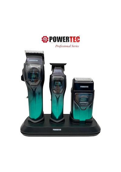 Powertec Tr-5900 Saç-sakal-ense-günlük Tıraş Makinesi 3'lü Set 3