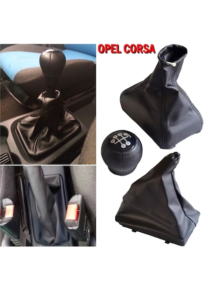 Opel Corsa C Combo C Uyumlu Vites Körüğü El Freni Körüğü Vites Topuzu 3'lü Set