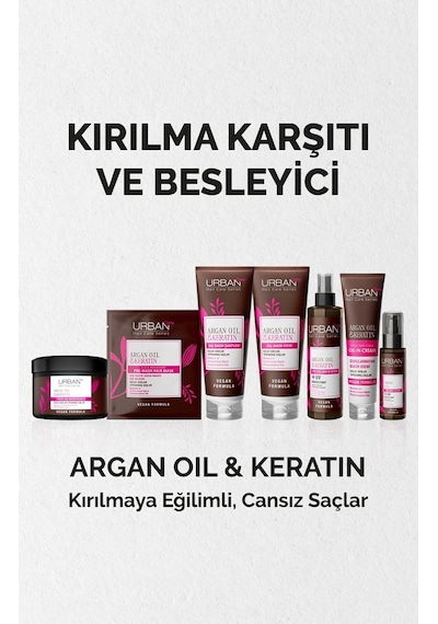 Urban Care Argan Oil ve Keratin Duş Öncesi Yoğun Onarıcı Saç Maske 50 ML