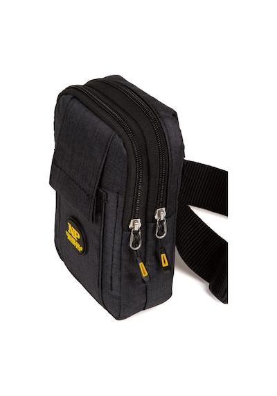 Newish Polo Body Bag Çapraz Göğüs Ve Sırt Çantası Tel Böl-siyh Sr Siyah - Sarı
