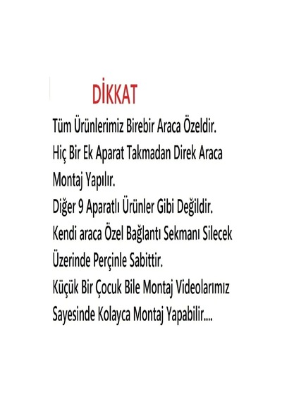 Daihatsu Sirion 2006 Model Muz Silecek Takımı Araca Özel . Aparat