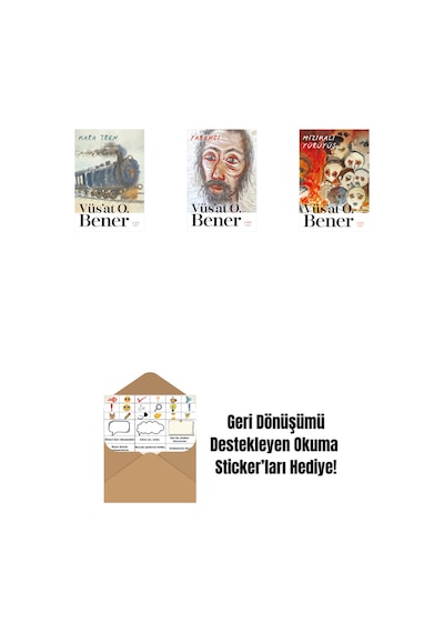 Kara Tren + Yabancı + Mızıkalı Yürüyüş + Okuma Sticker'ları