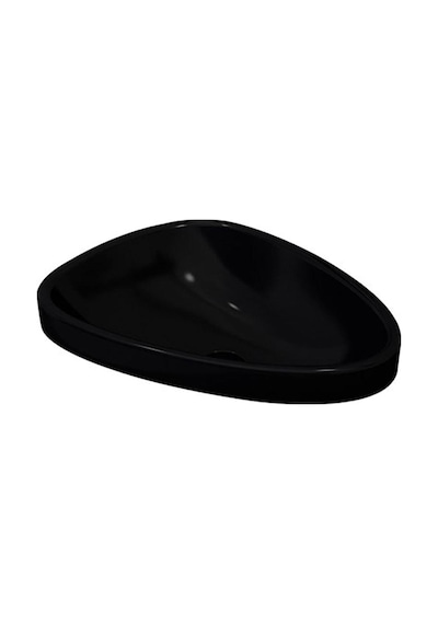 Bocchi Etna Tezgah Üstü Lavabo Parlak Siyah 58 CM 1112-005-0125