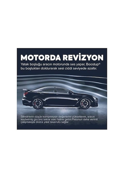 Boostup 2+1 Nitro Tekli Bor Motor Yenileyici Koruyucu Onarı Sıvı