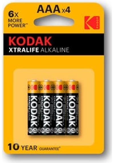 Kodak Xtralife Alkalin Ince Pil Blister Aaa 4'lü