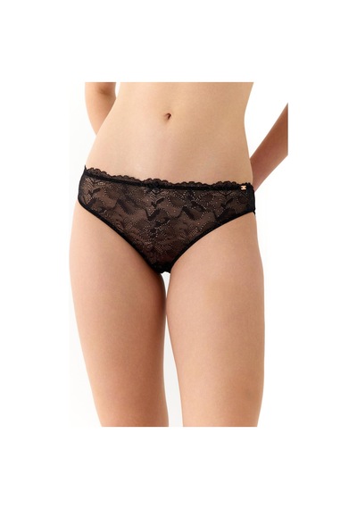 Amarelle Roma Siyah Full Dantel Slip Külot