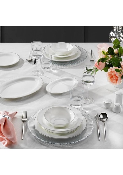Schafer Silver Yemek Takımı 56 Parça-platin 02 Diğer