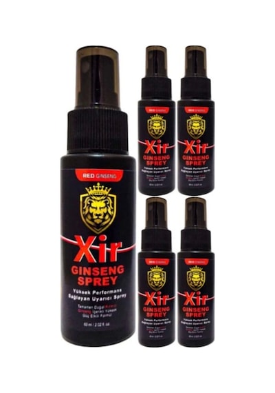 Xir 60 Ml Erkeğe Özel Karışım 5 Adet 3xeffect Sprey