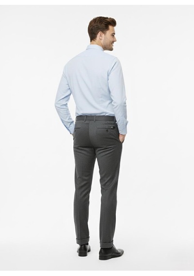 Presto Erkek Slimfit Armürlü Pantolon Siyah 3193-011 Siyah