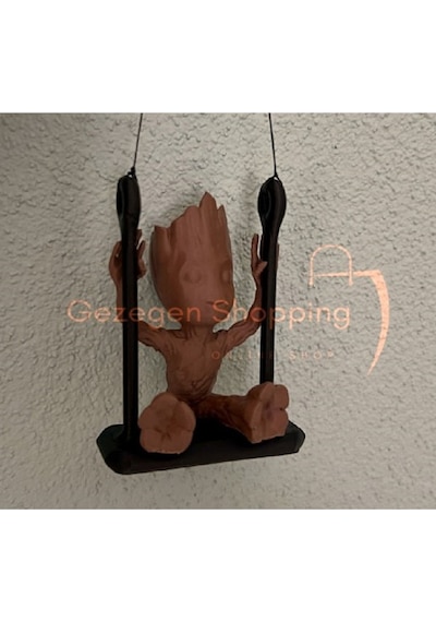 Araba Dikiz Aynası İçin Sallanan Bebek Groot 48x39x62mm