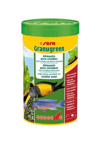 Sera Granu Green 250 ML 135 Gram Balık Yemi
