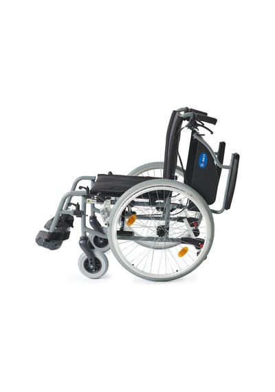 Hafif Alüminyum Tekerlekli Sandalye Katlanır Ve Refakatçi Frenli Model Dm-317 45cm
