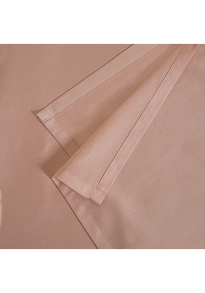 Chakra Classıc Bambu Çift Kişilik Düz Çarşaf 240x260 Cm Koyu Somon