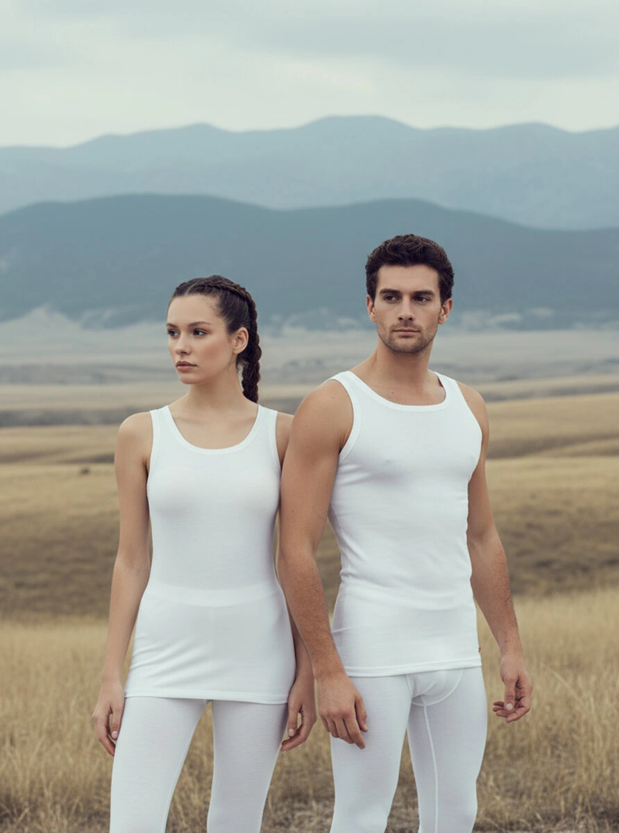 Blackspade Unisex Termal Atlet 2. Seviye 9260 - Beyaz
