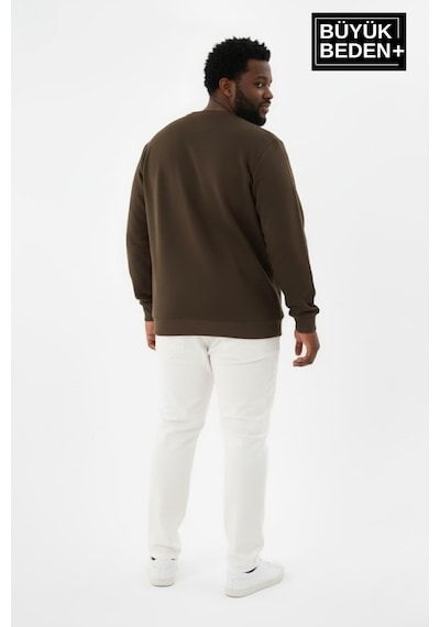 Süperlife Erkek Büyük Beden New York Baskılı Bisilet Yaka İnce Sweatshirt Spr26bsw956-5 Haki Süperlife Erkek Büyük Beden New York Baskılı Bisilet Yaka İnce Sweatshirt Spr26bsw956-5 Haki