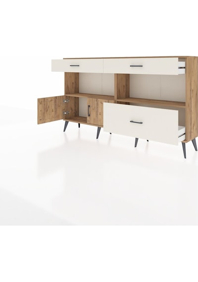 Arges Konsol 2 Raflı 3 Çekmeceli 2 Kapaklı 176x30x99 Çam-çam/ayta Çam-çam/aytaşı Arges Konsol 2 Raflı 3 Çekmeceli 2 Kapaklı 176x30x99 Çam-çam/ayta Çam-çam/aytaşı