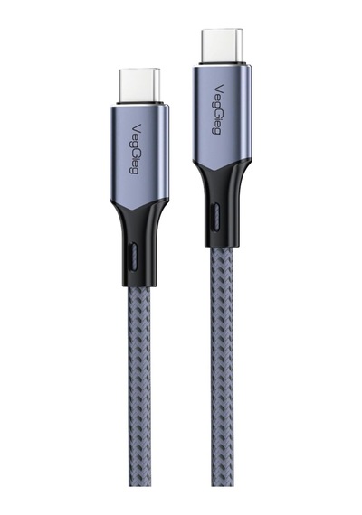 100w 5a E-mark Çipli Pd Type-c To Type-c Hızlı Şarj Ve Data Kablosu 1.2 Metre