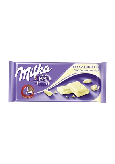 Milka Beyaz Tablet Çikolata 80 Gr Kremalı Lezzet 4'li Avantaj Paketi - 4 Adet Tarı
