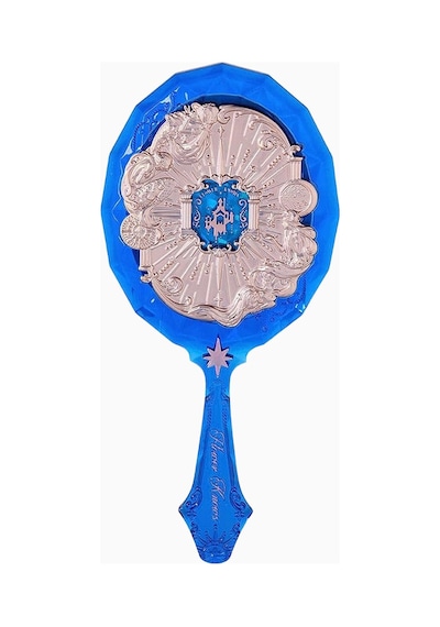 Flower Knows Moonlight Mermaid El Aynası Lüks El Işçiliği El Aynaları Blue 1