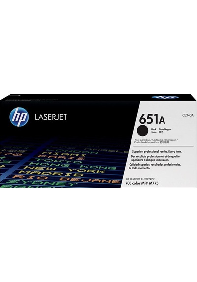 Hp 651a Black Siyah 13.000 Sayfa Toner Ce340a
