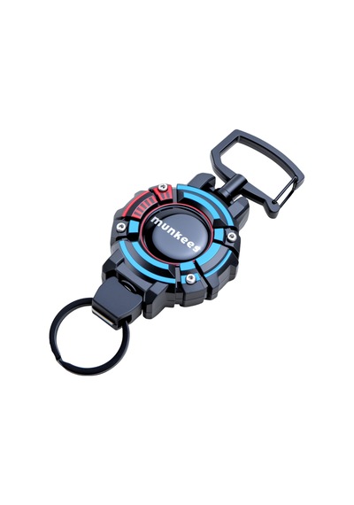 Munkees Retractable Carabiner Anahtarlık Çok Renkli