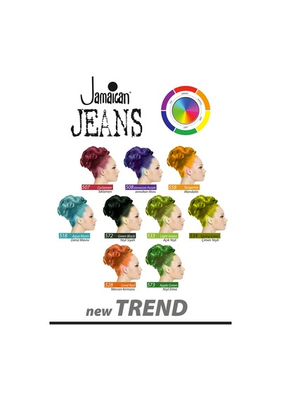 Jamaican Jeans Color Saç Boyası 250 Ml.