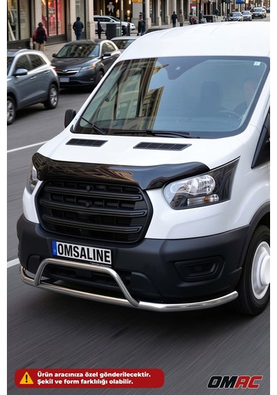 Ford Transit 2019-2026 Uyumlu Sensörlü Araca Özel Ön Alt Koruma Krom