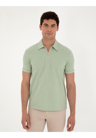 Pierre Cardin Erkek Yeşil Tişört 50288915-vr016 Yeşil