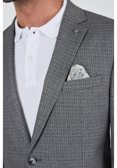 İmza Füme Mono Yaka Bez Ayağı Tam Astar Esnek 4 Drop Comfort Fit Classic Ceket 1002250156 Füme İmza Füme Mono Yaka Bez Ayağı Tam Astar Esnek 4 Drop Comfort Fit Classic Ceket 1002250156 Füme