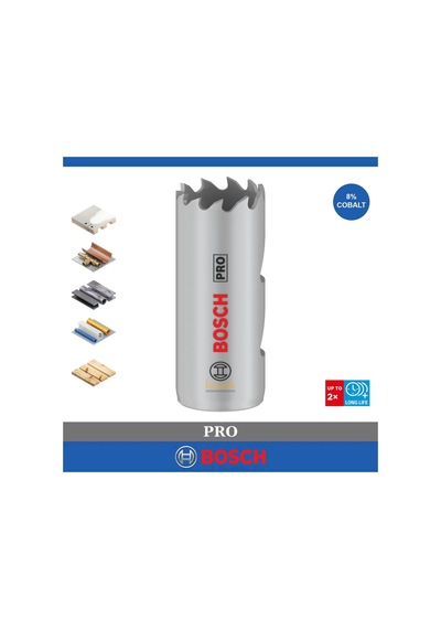 Bosch Pro 21 Mm Multi Vidalı Bi-metal Panç 2608901495