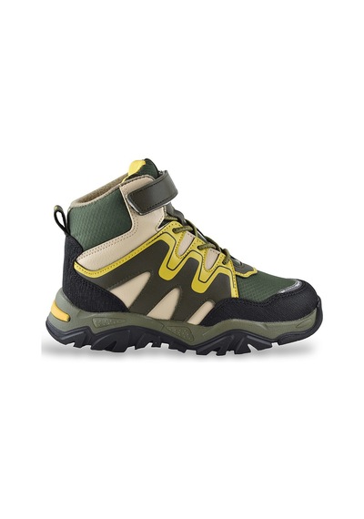 Everest Ortopedik Cırtlı Unisex Çocuk Bot Ayakkabı Çocuk Outdoor Bot Haki