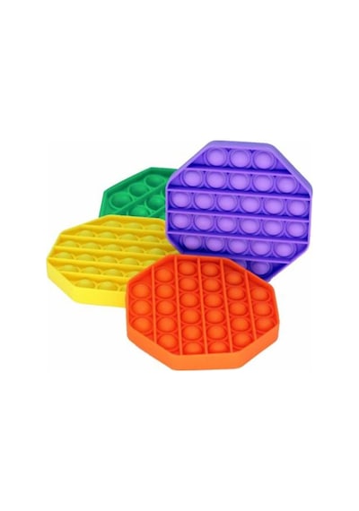 Pop It Tek Renk Özel Pop Duyusal Oyuncak Bubble Fidget Stres Oyuncağı Silikon Popit Zihinsel Rahatlama Eğlence Oyuncağı Renkli Fidget Oyuncak Çocuk Ve Yetişkinler İçin Eğlenceli Oyuncak