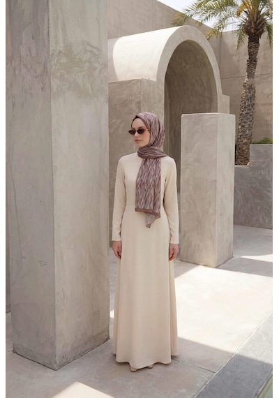 Silk Home Yaprak Desen Soluk Lila 75x195 Soft Şal Çok Renkli 83203687