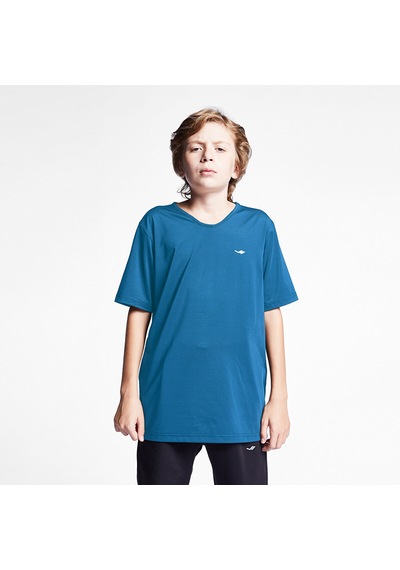 Lescon Mavi Çocuk Kısa Kol T-shirt 25s-3221-25b